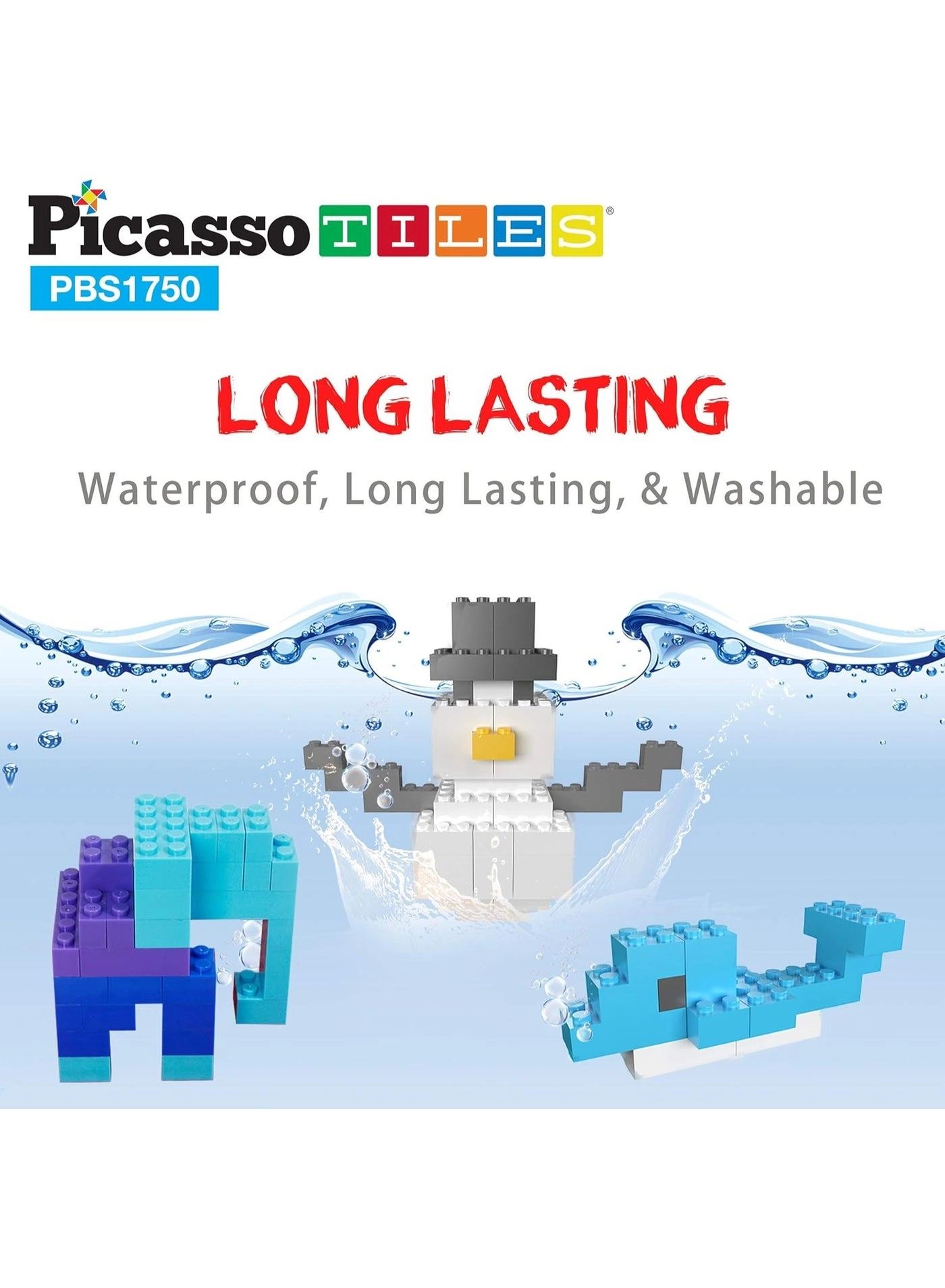 Building Block Tiles - 1750pcs