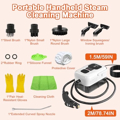Handheld Steam Cleaner - 1200ml