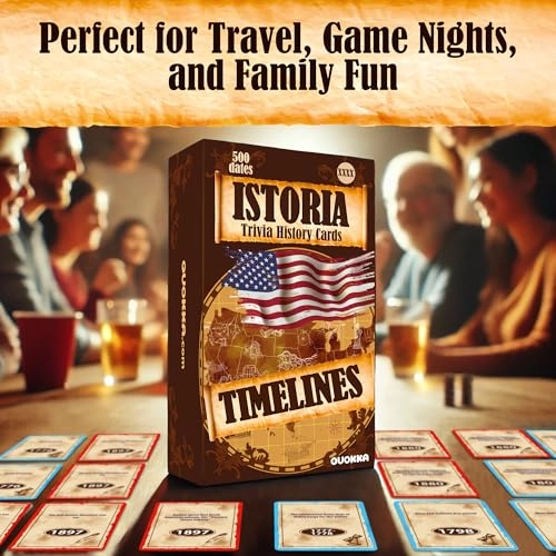 Istoria 500 - USA History Trivia Cards