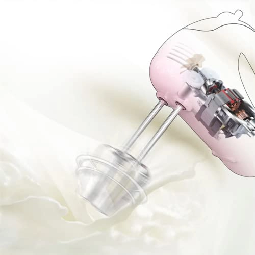 Household electric mixer - 5-speed stainless steel