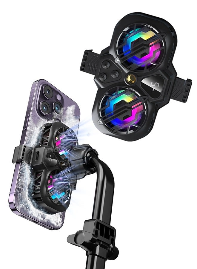 Phone Cooler - RGB 30dB Silent Mode