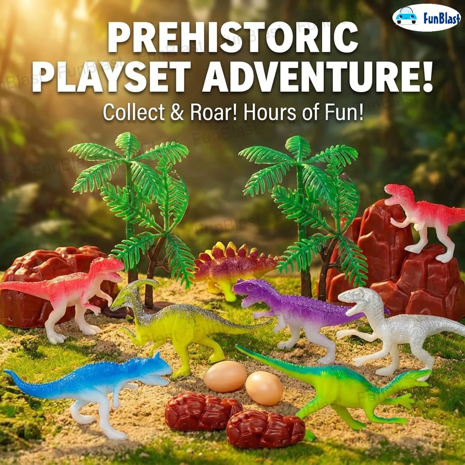 Dinosaurs Animals Figures - 36 14