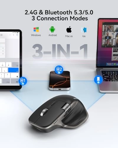 Wireless Mouse TK-MS029 - Bluetooth, USB