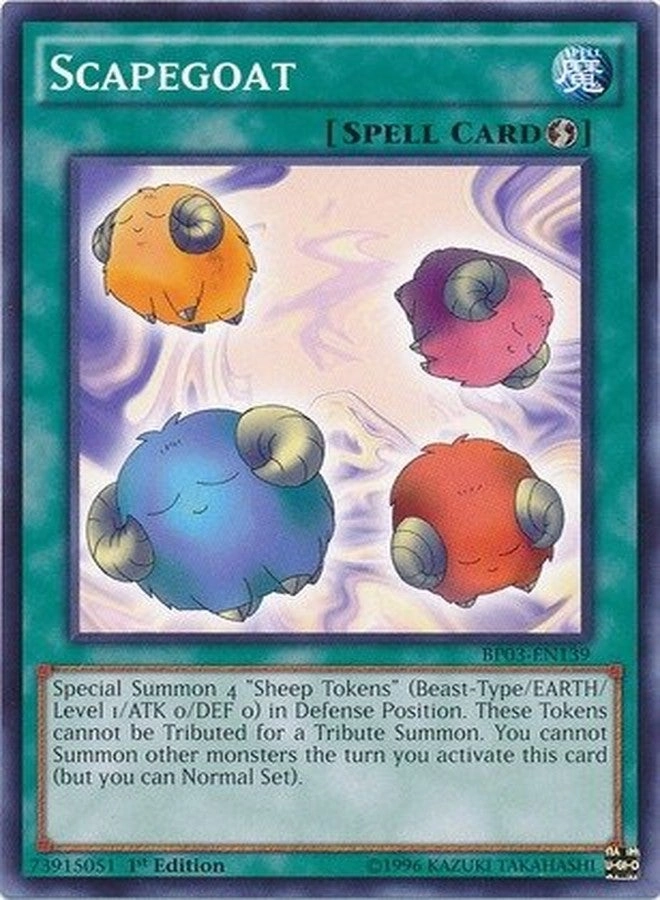 Yu-Gi-Oh! Scapegoat BP03-EN139 - 1st Edition Common