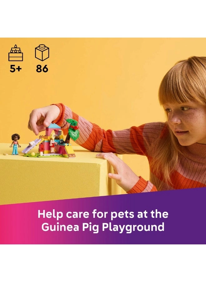 Friends Guinea Pig Playground (42640) - 2 Minidolls 2 Animal Figures