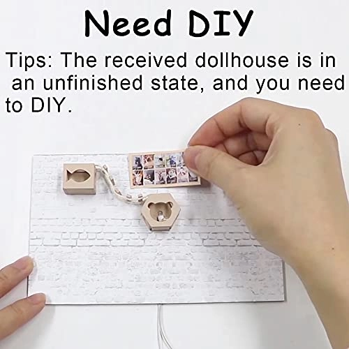 DIY Miniature House Kit - Magic Workshop 1:24