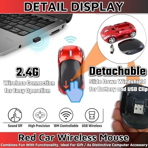 Car Mouse - USB, Wireless up to 10m