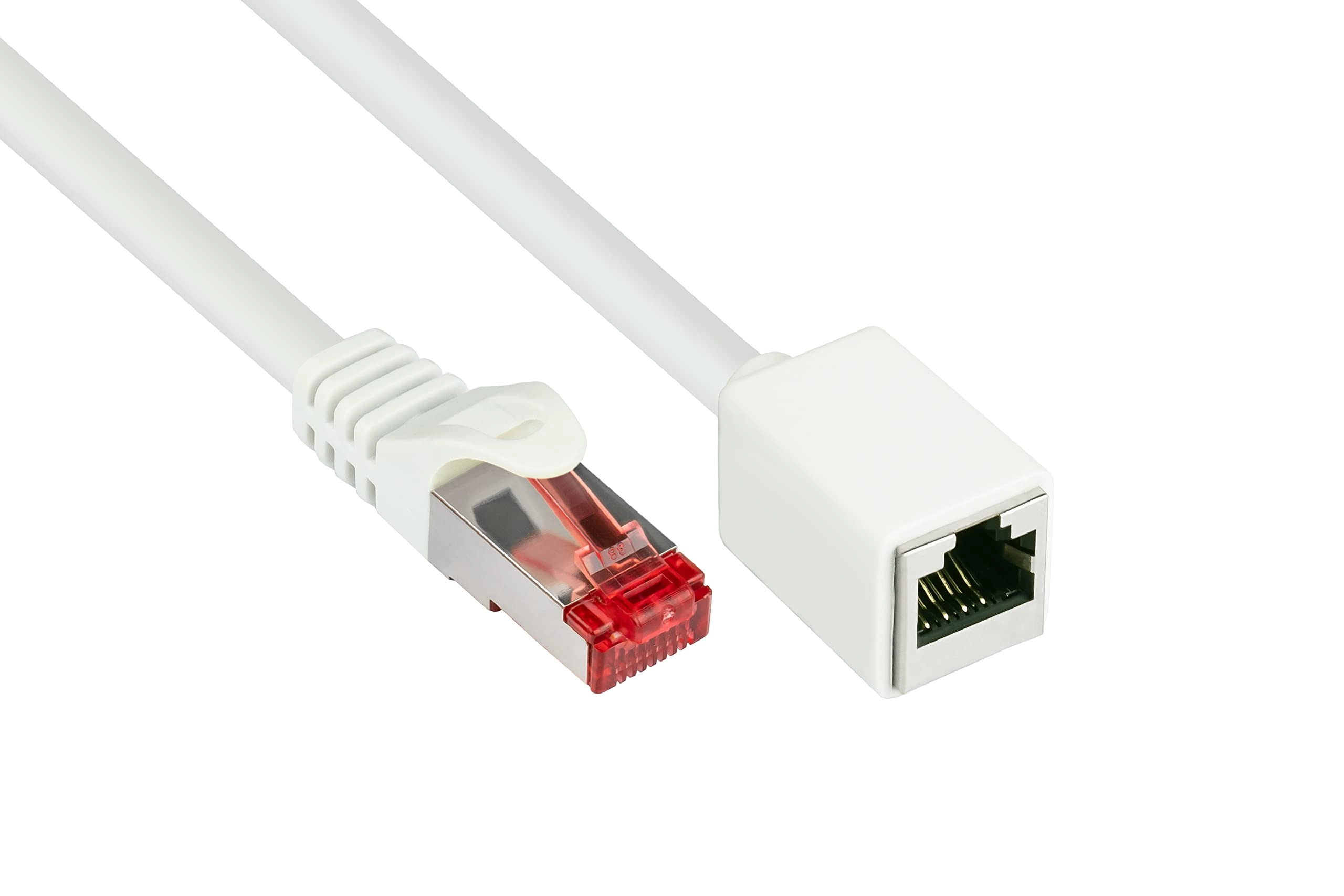 Alcasa Cat.6 Ethernet LAN Patch Cable Extension - 2 m