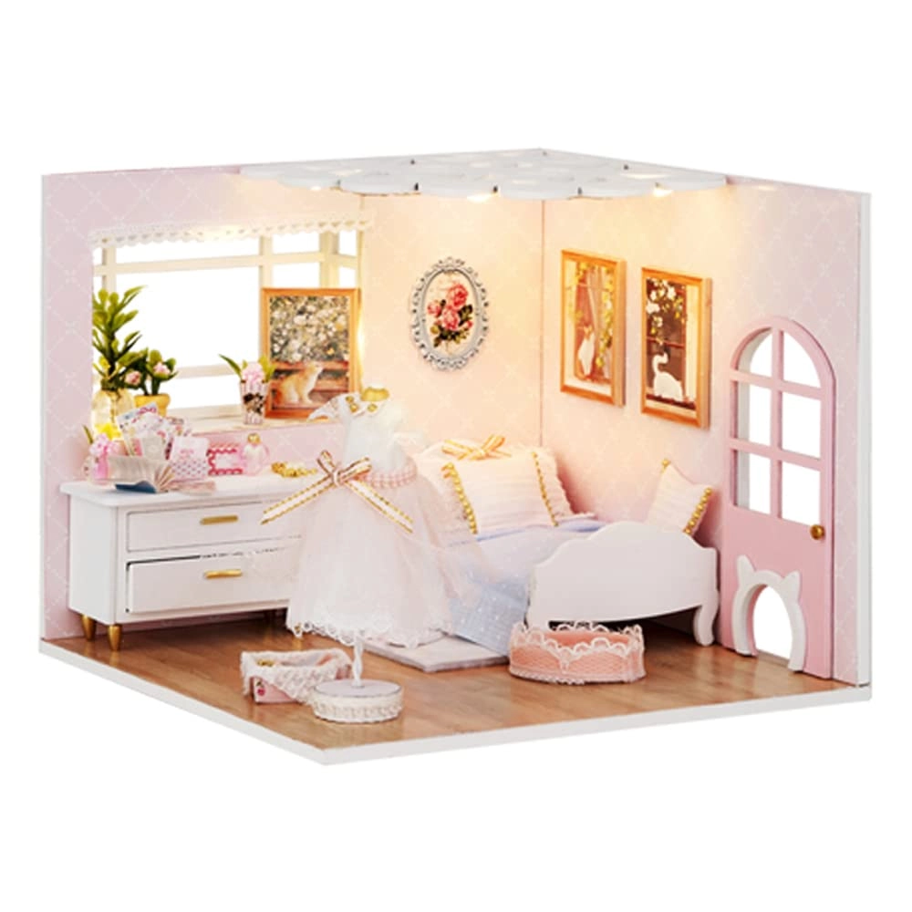 TuKIIE DIY Miniature Dollhouse Kit - Warm Moment 1:24