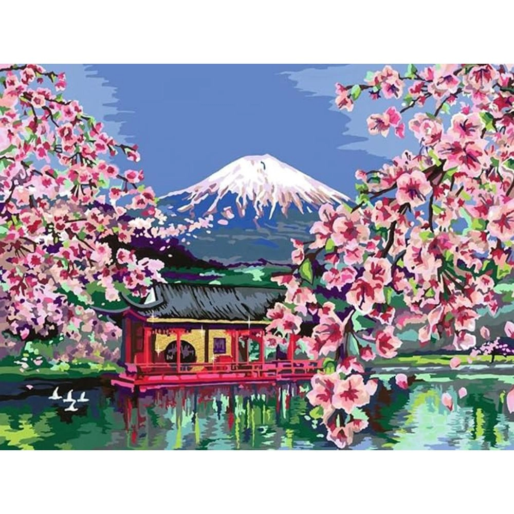 Japanese Cherry Blossoms - three dual-tip brushes