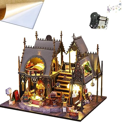 Miniature Wooden Dollhouse Furniture Kit - Creative Room 1:24