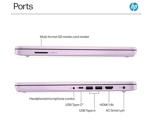 14 Laptop Computer Laptop 14-dq6011dx - 14'' N150 16GB DDR4 128GB UFS + 256GB MSD Card