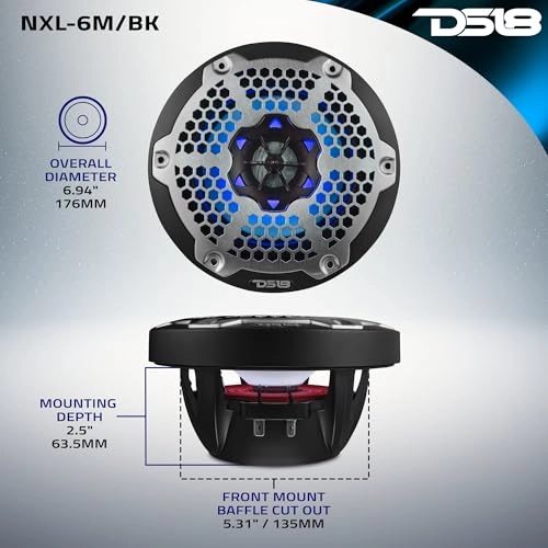 HYDRO NXL-6 - 6.5 Inches 300 Watt