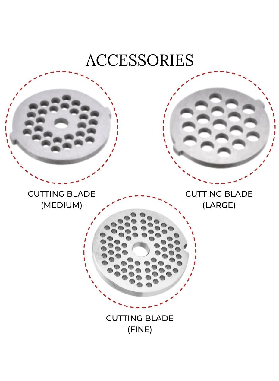 3-in-1 Stand Mixer - 6.5 L 1300 W