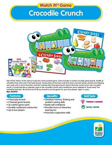 Play It Game Crocodile Crunch - 36 months - 6 years 1 piece(s)