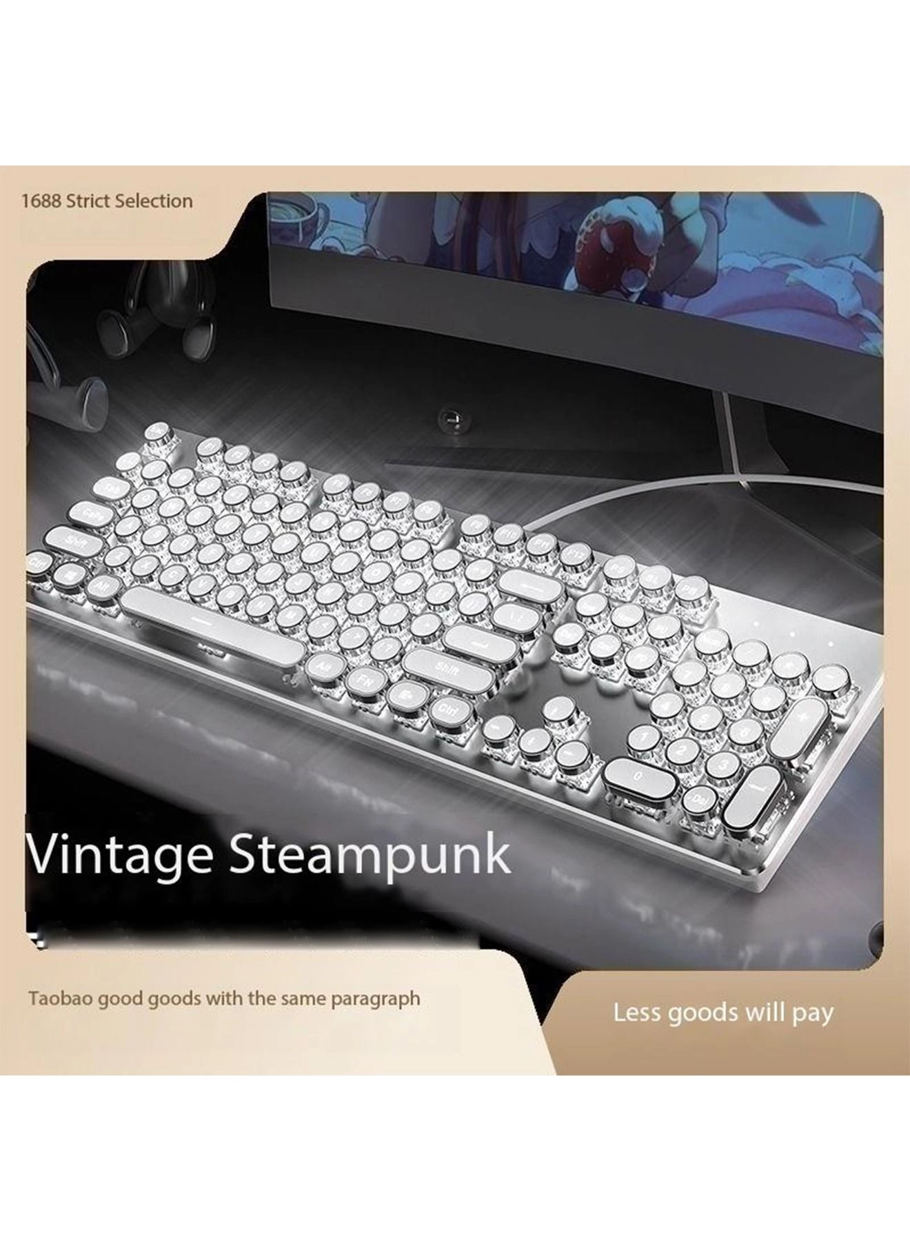 Gaming Keyboard - Wired + Mouse