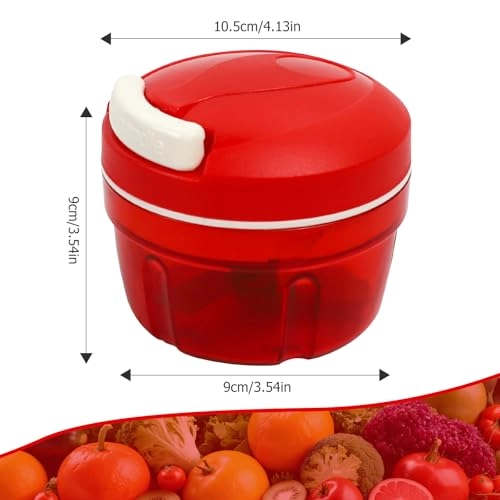 Manual Rope Chopper - 500ml 3 blades