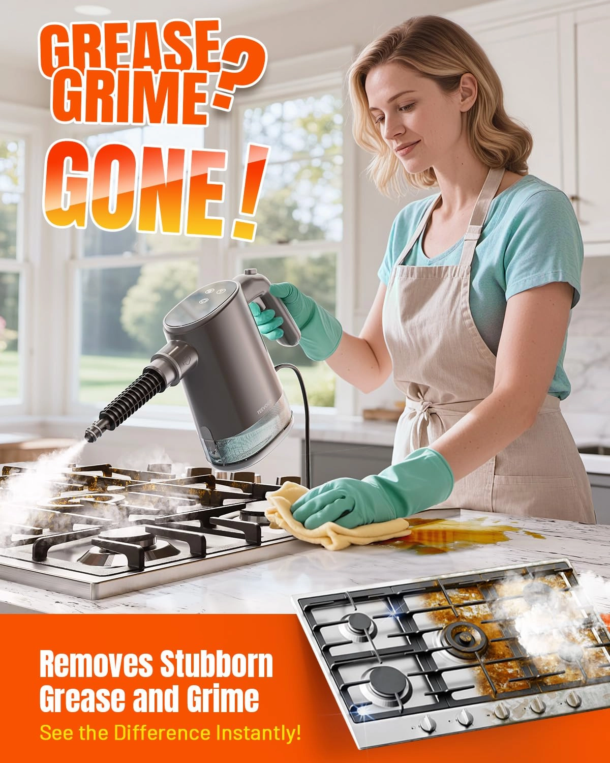 Handheld Steam Cleaner - 650ML