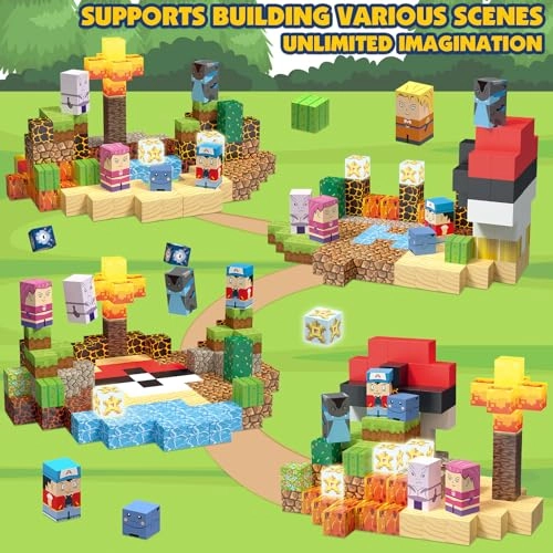 Magnetic Building Blocks - 200 pcs