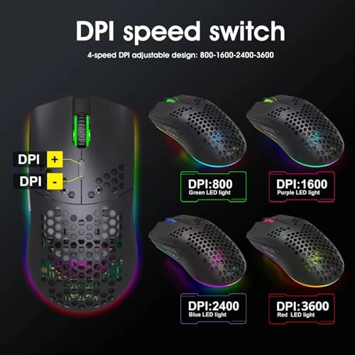 T66 Gaming Mouse - Wireless