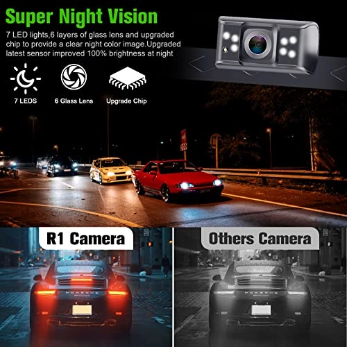 DohonesBest Backup Camera - Night vision