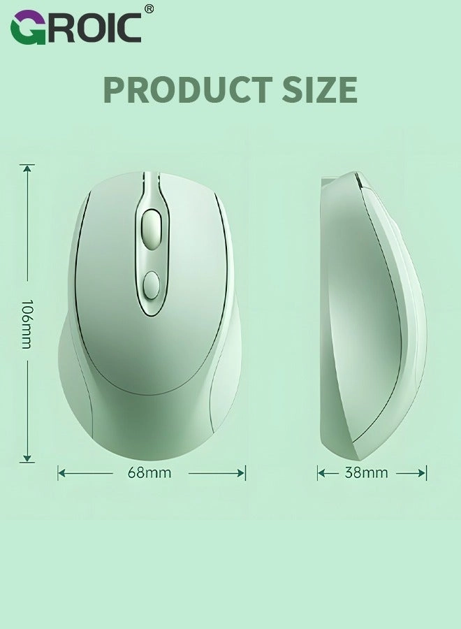LED Slim Silent Mouse - Wireless