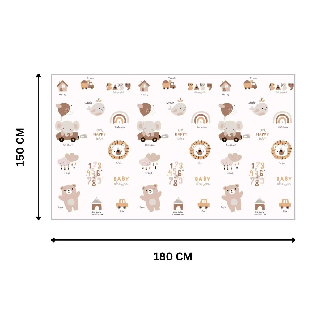 Foldable & Reversible Playmat - Best Friend 6 months