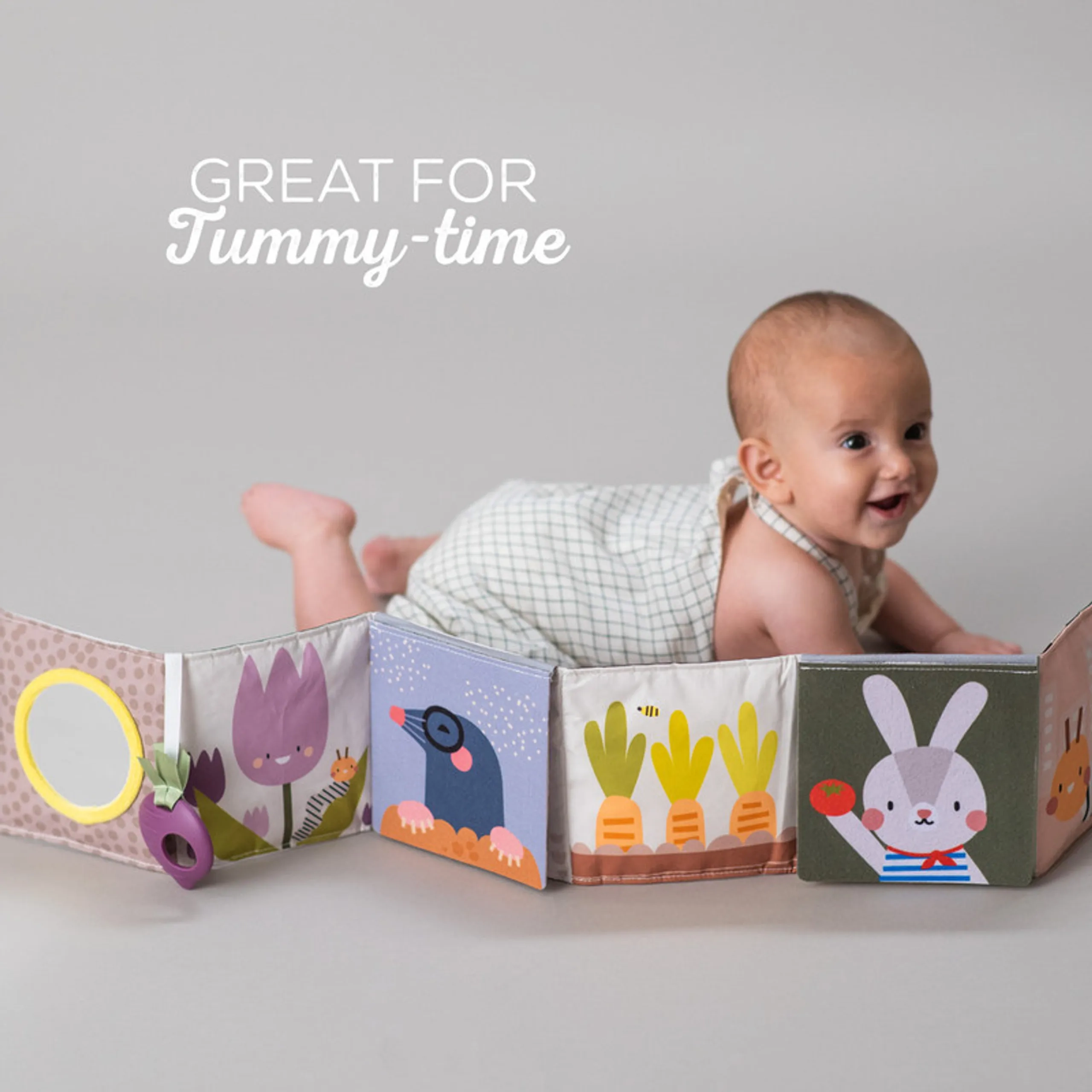 Urban Garden Pram Fabric Book - 0 months+