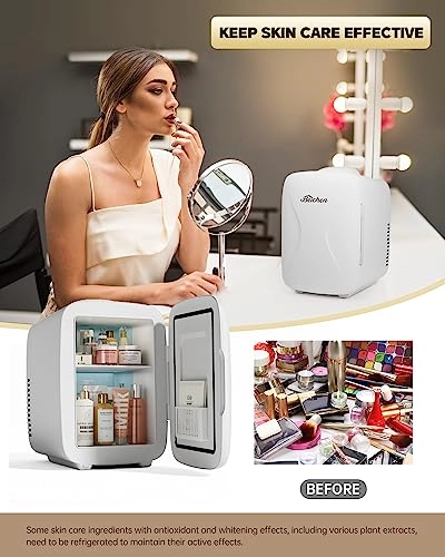 Mini Fridge Thermoelectric Cooler - AC/DC Portable Cooling Warming