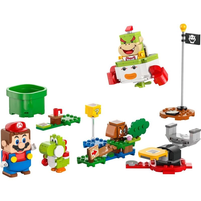 Super Mario Adventures With Interactive Mario Figure (71439)