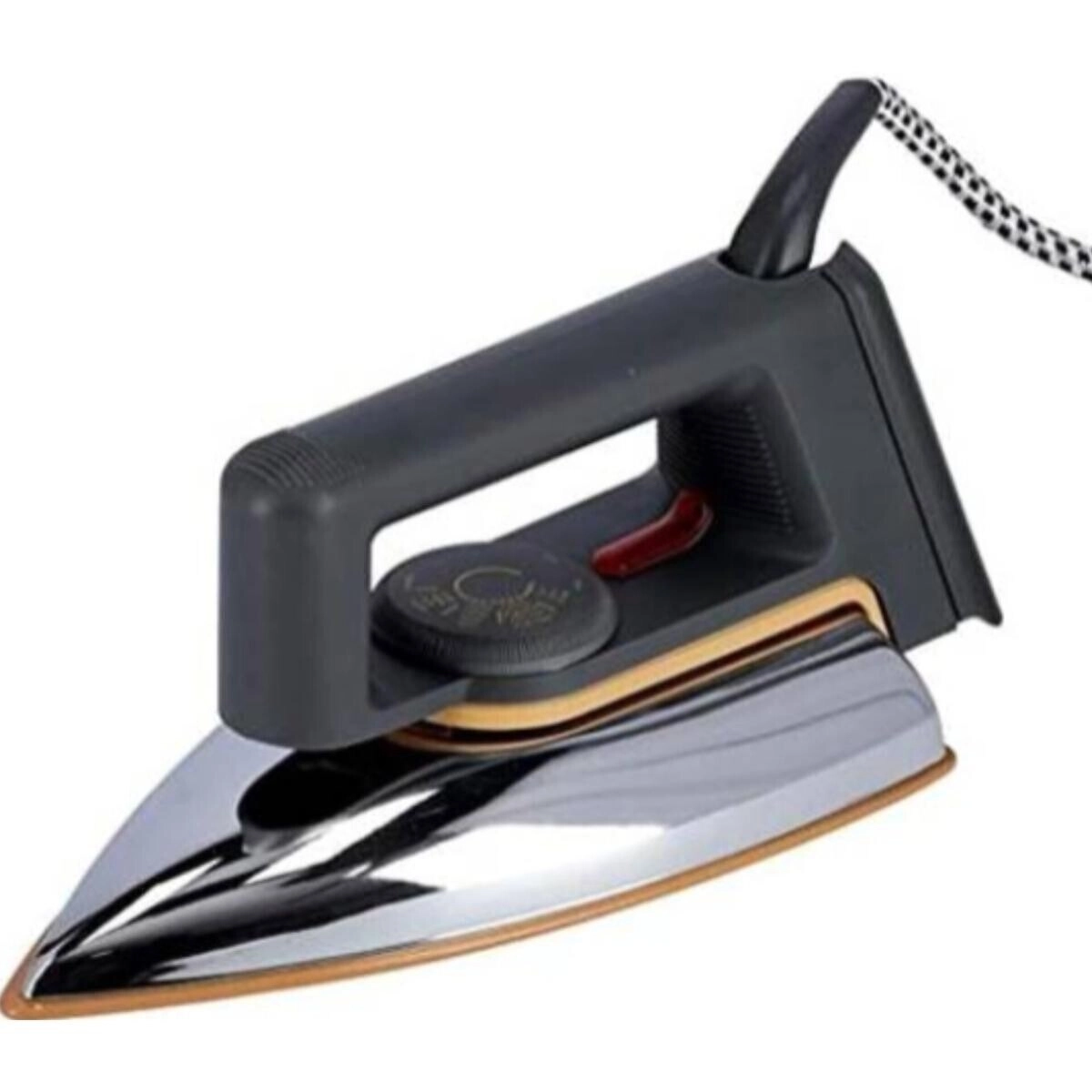 Tradeo Heavy Weight Dry Electric Iron - 1000W Adjustable Temperature Control