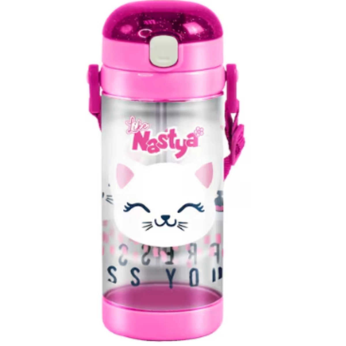 Like Nastya Water Bottle - Leak-proof lid 500 ml