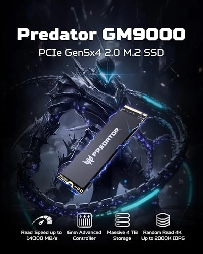 Predator GM9000 - 1 TB M2