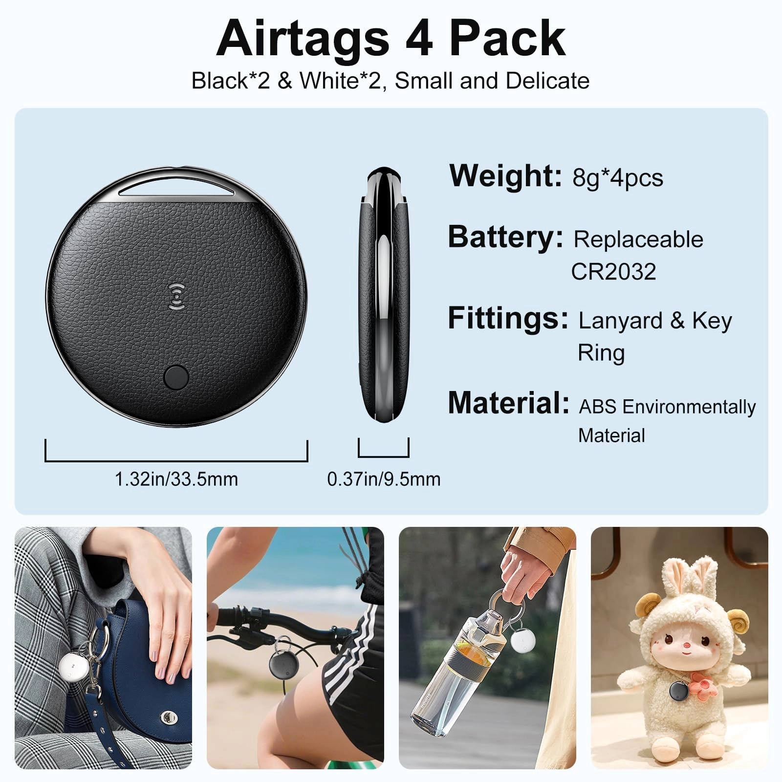 Air Tracker Tags - 4 Pack