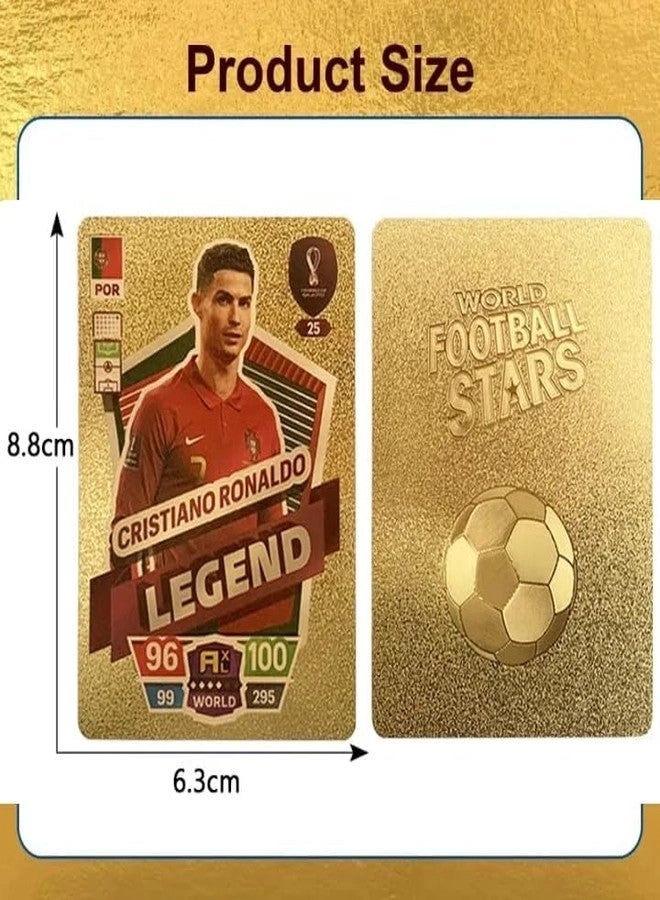 World Football Soccer Star Gold Cards - 55pcs