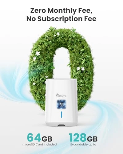 Solar Security Camera 4K + Base Station Hub