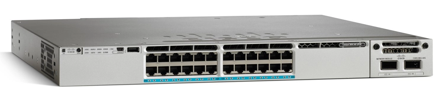 WS-C3850-24U-S 24-Ports