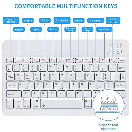 Ultra Slim Portable Wireless Keyboard - Wireless