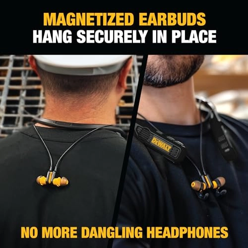 2-in-1 Neckband Bluetooth Headphones - Wireless Headphone