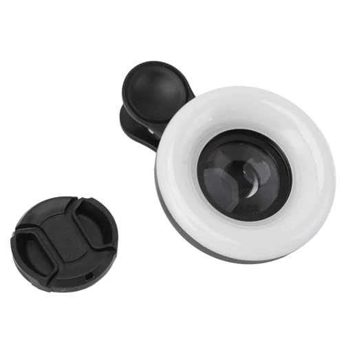 Clip On Ring Light - 15X Macro Rechargeable 2800-6500K