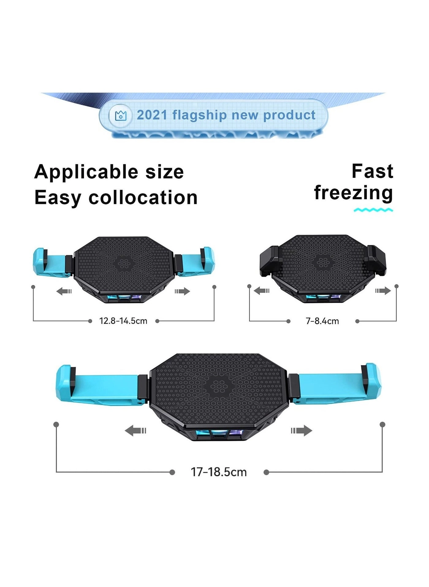 Semiconductor Cooler - Heat Sink RGB Back Clip
