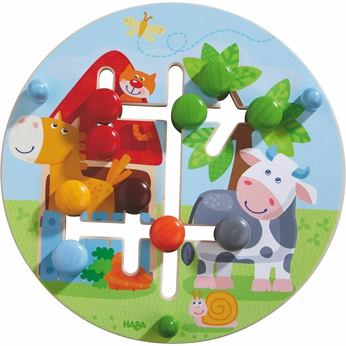 HABA Motor Skills Board On the Farm - 1 and up