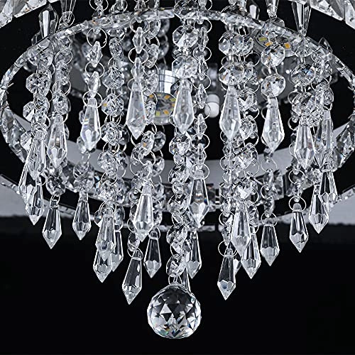 Crystal Chandelier K9 - Cool White