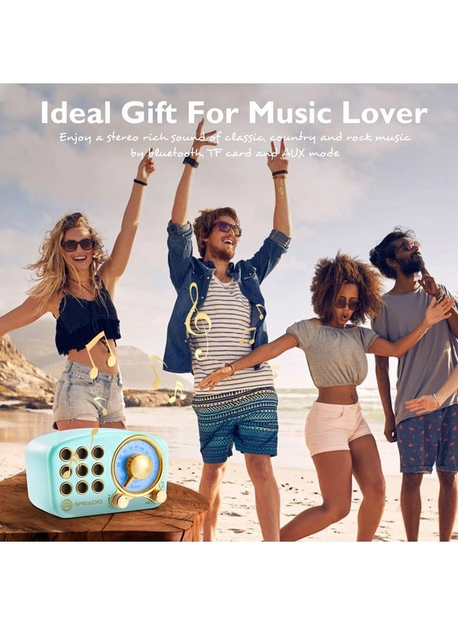 GR919B - Retro Bluetooth 5.0 Blue