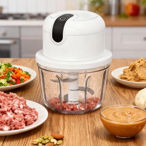 Electric Kitchen Chopper - 350 ml USB Type-C Charging