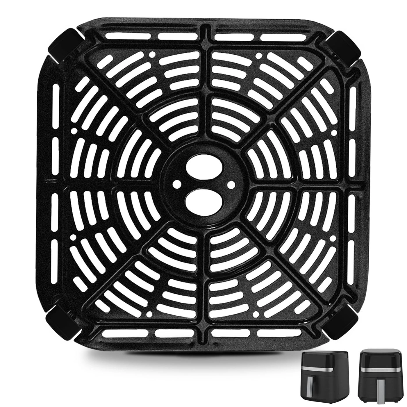 GWBSXM Air Fryer Grill Pan - foodgrade stainless steel