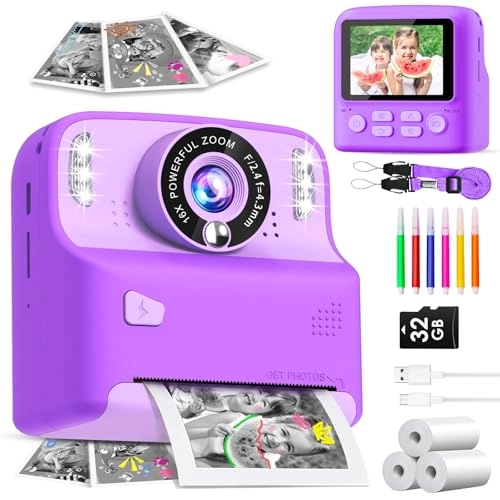 Kids Instant Print Camera