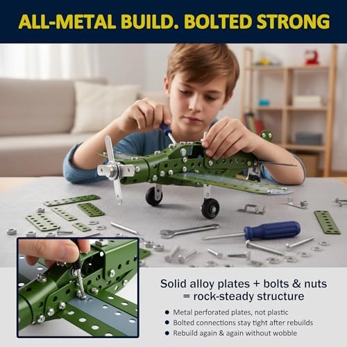 Pro Builder 28-in-1 STEM Construction Set - 3 years and up 638 pieces