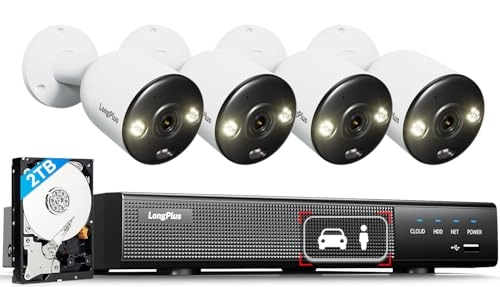 Smart 4K Home Security Camera System - 8CH