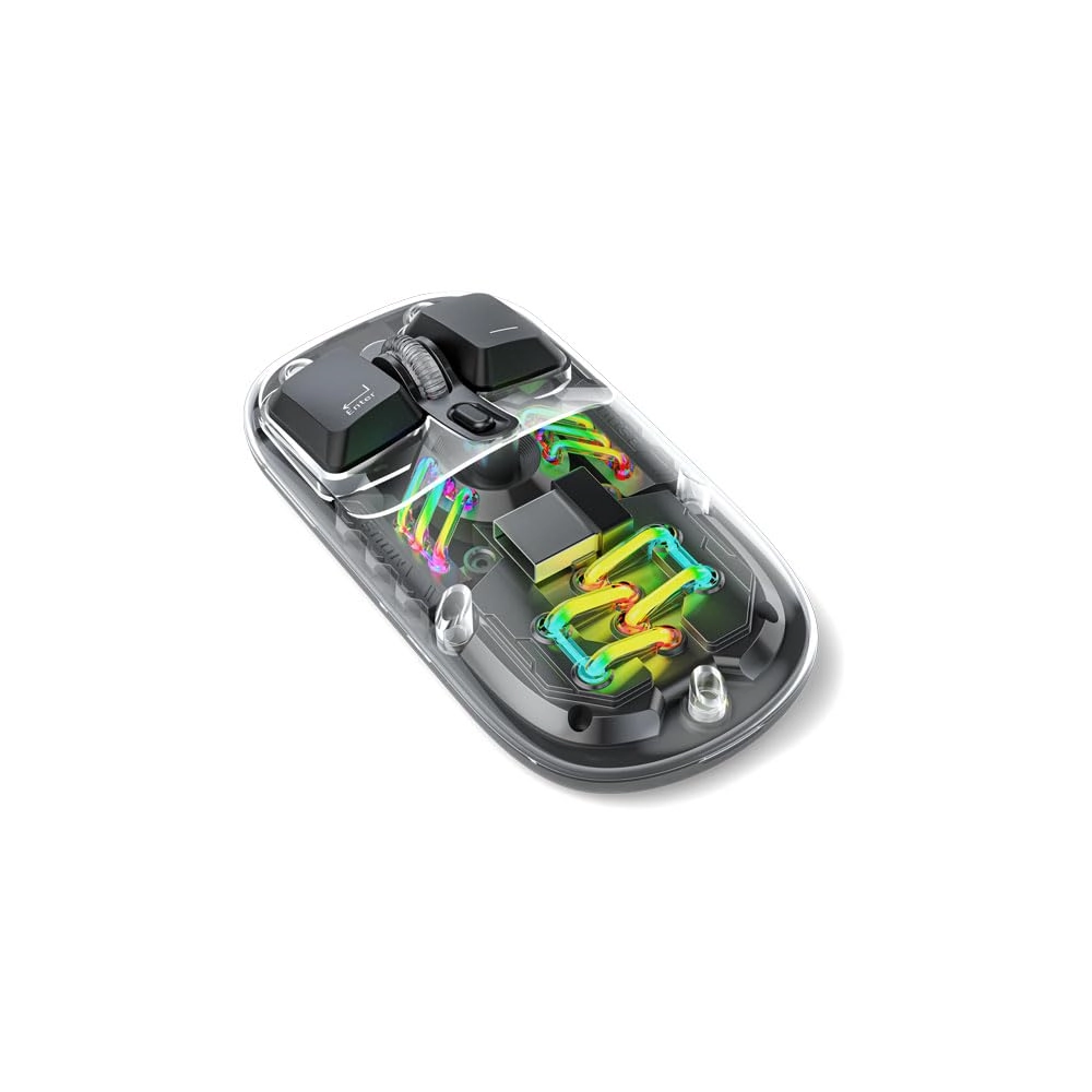 Porodo Dual-Mode Wireless Mouse - Bluetooth